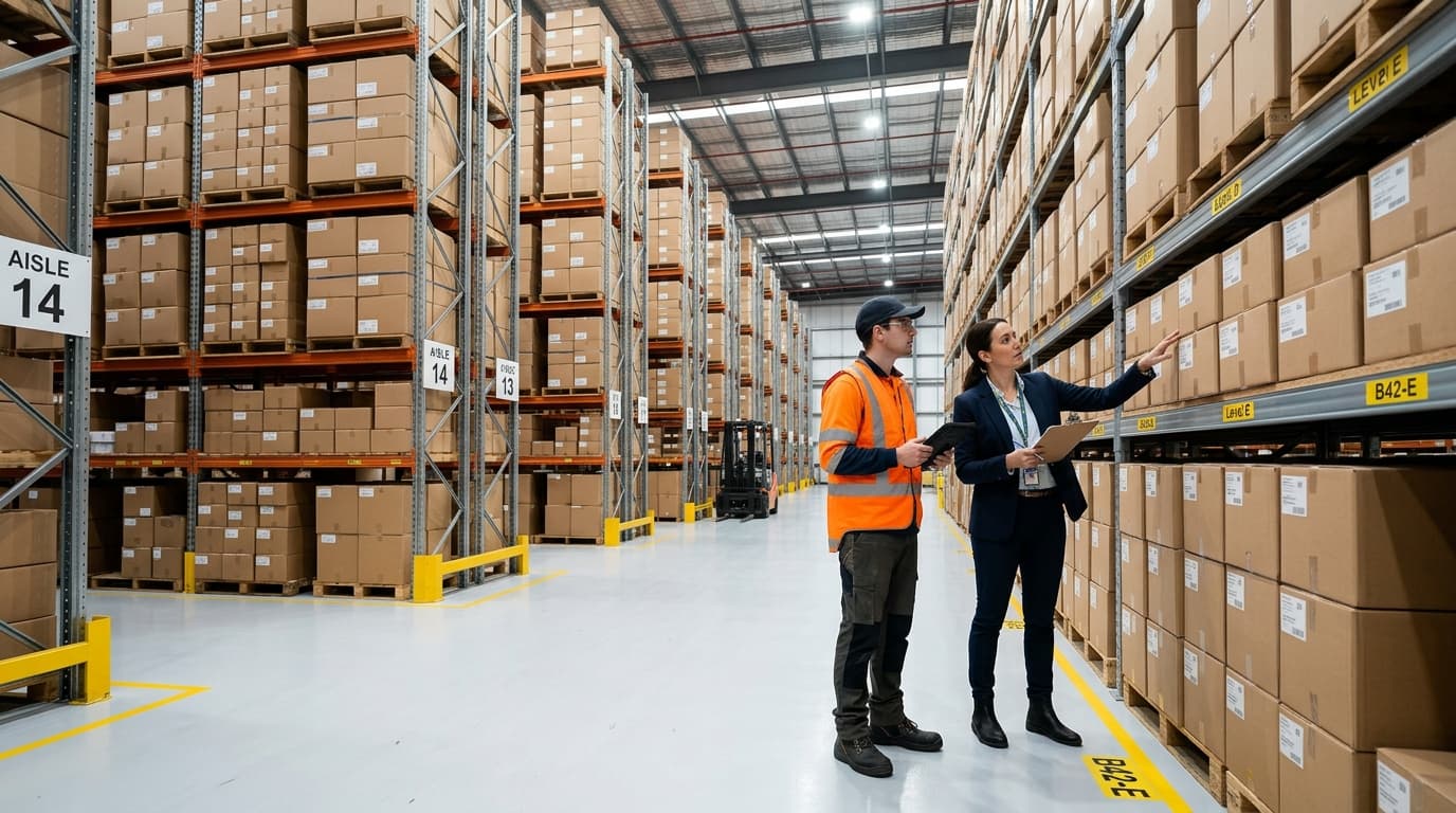 Medical equipment warehouse management and storage planning